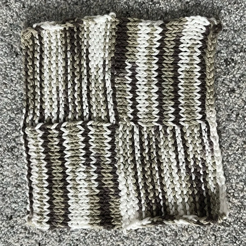 Handmade Knit Washcloth